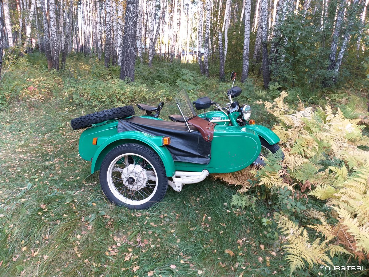 Мотоцикл Урал восстановленный
