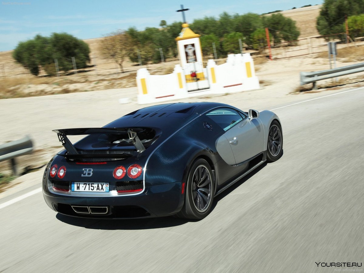 Bugatti Veyron 16.4 Supersport салон