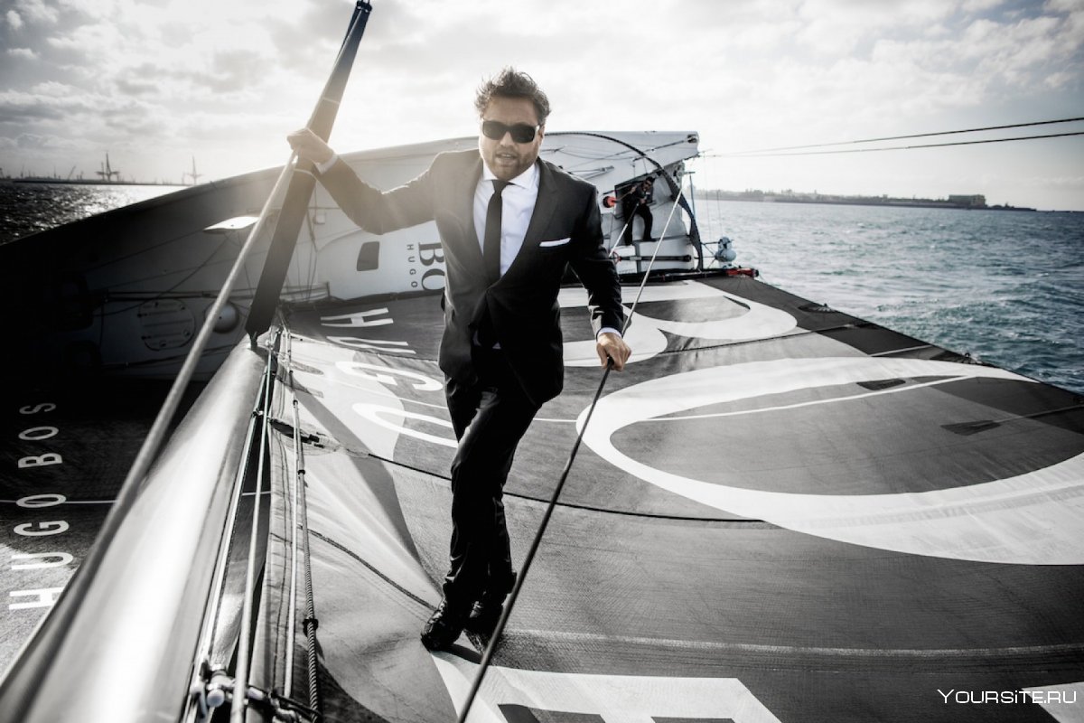 Alex Thomson Hugo Boss