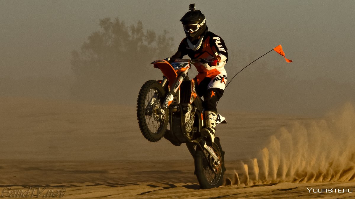 Питбайк езда