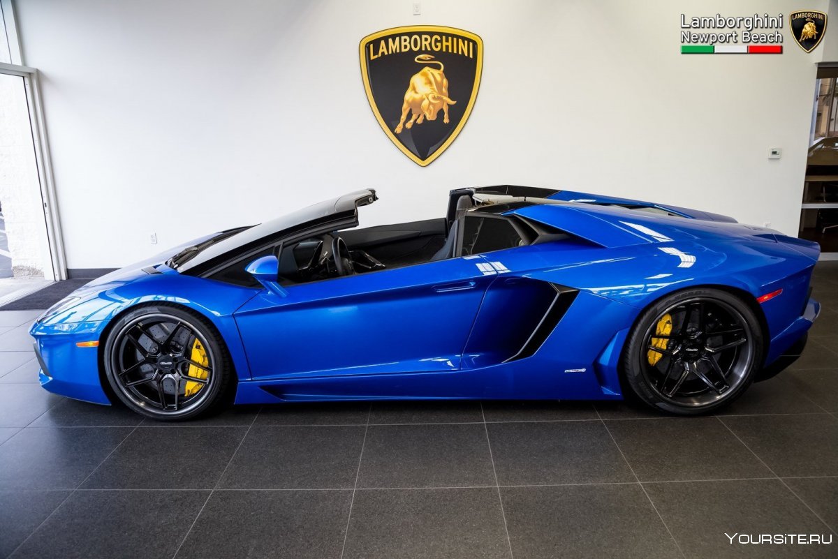 Lamborghini Aventador lp700-4 Blue