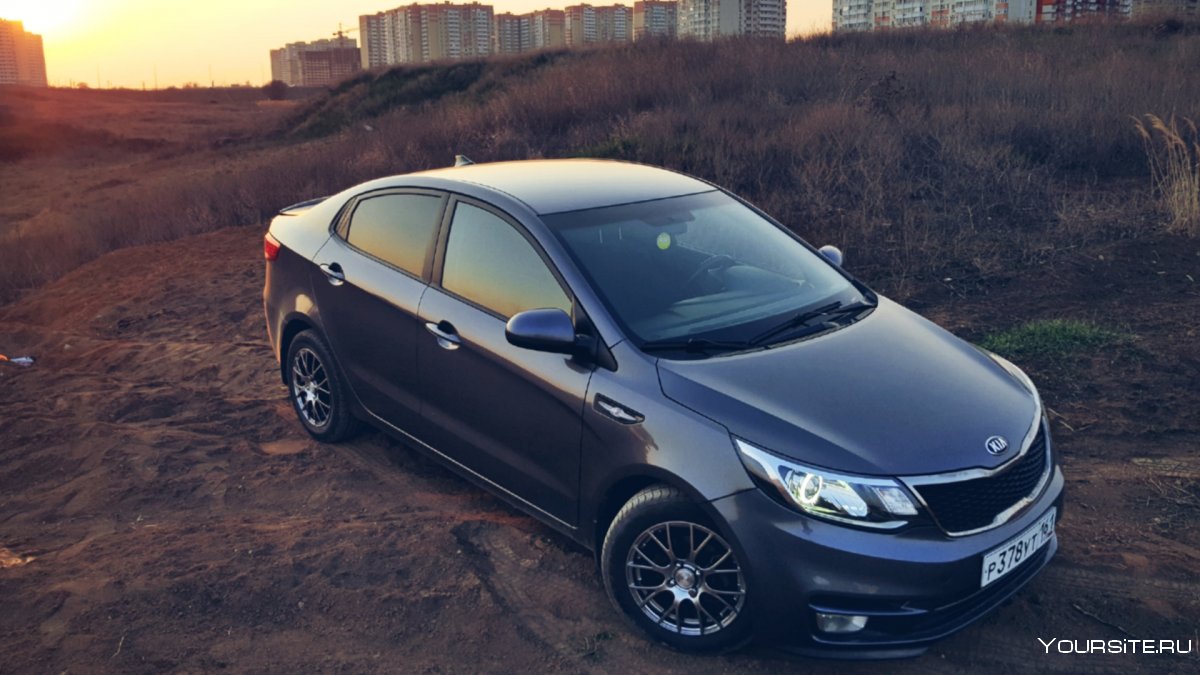 Kia Rio 3 r17 синяя