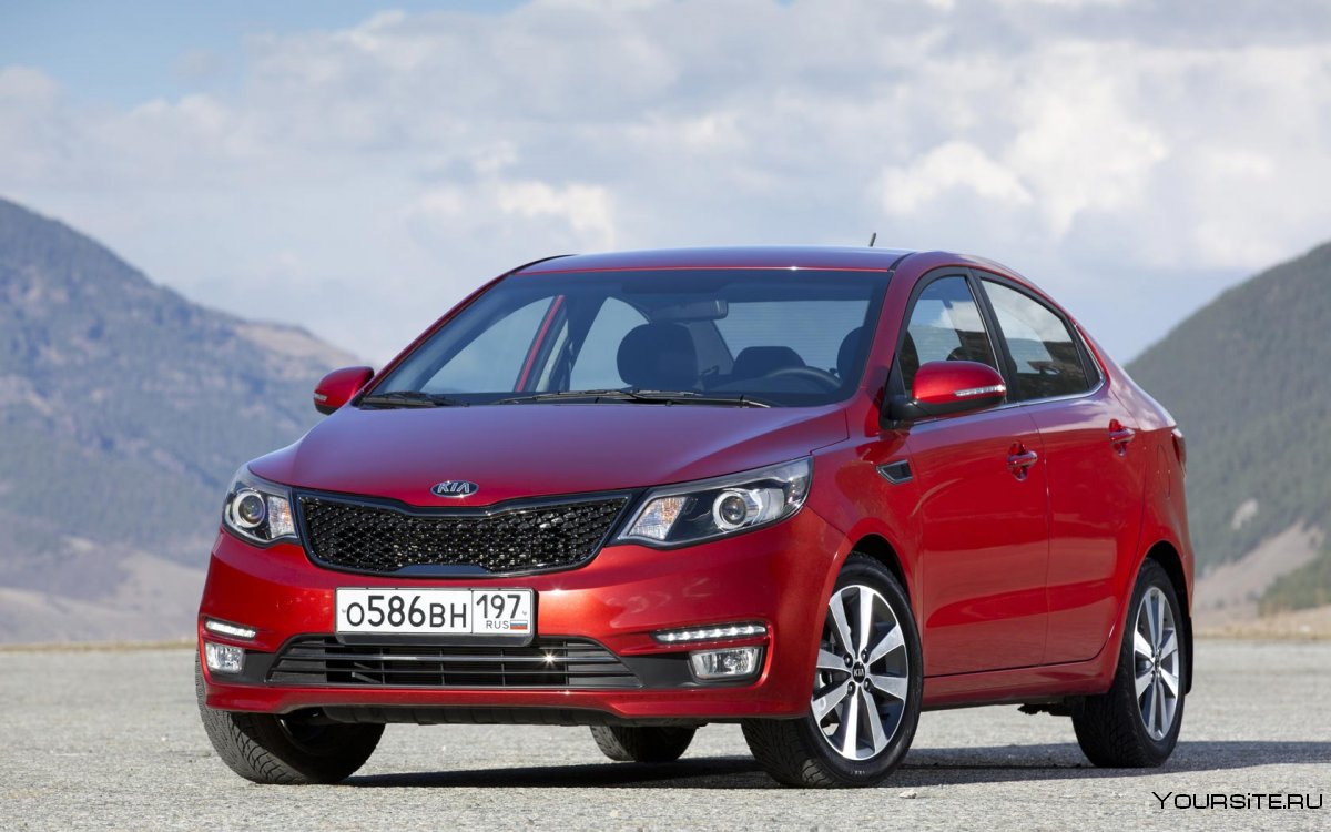 На Киа Рио Kia Rio