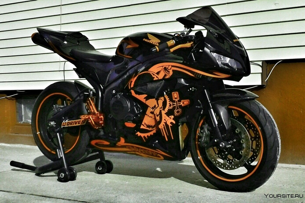 Матовый мотоцикл