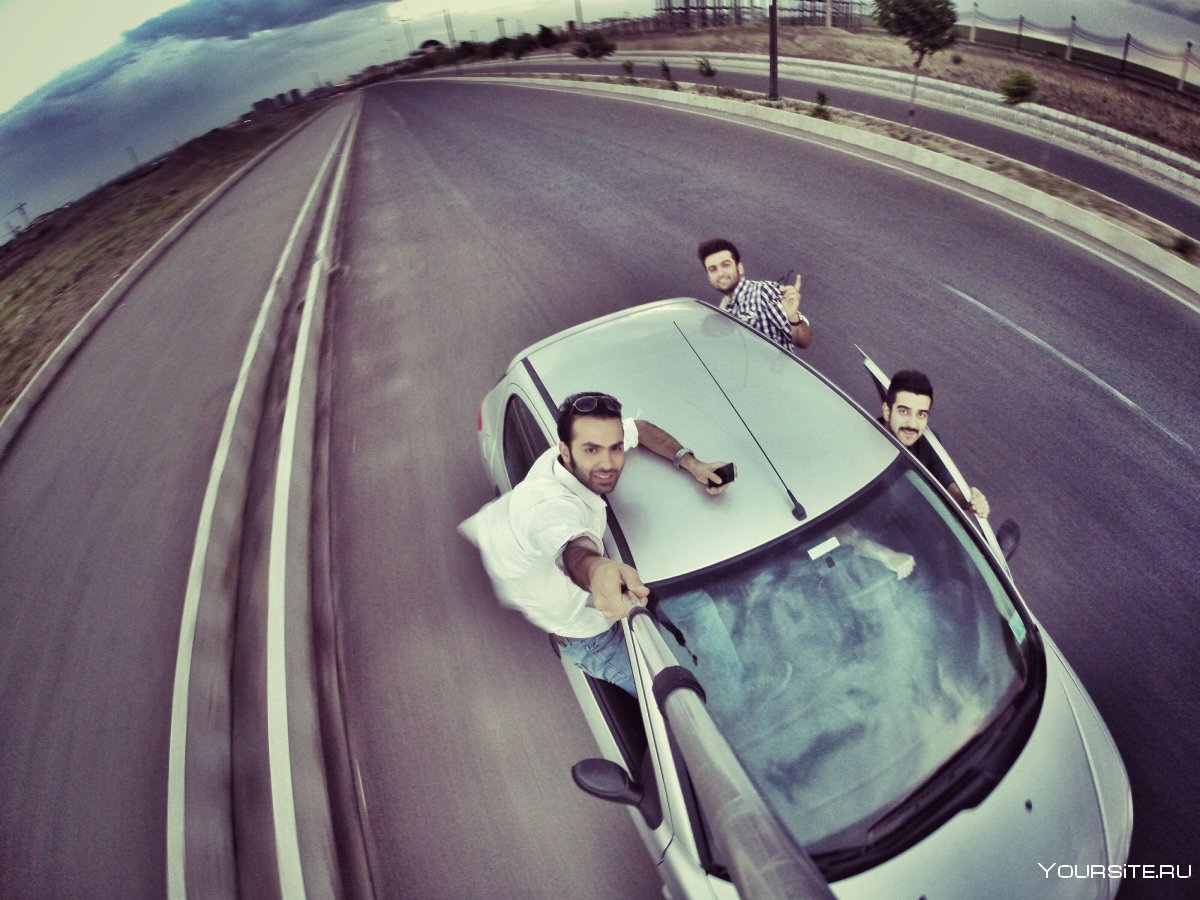 Селфи в машине