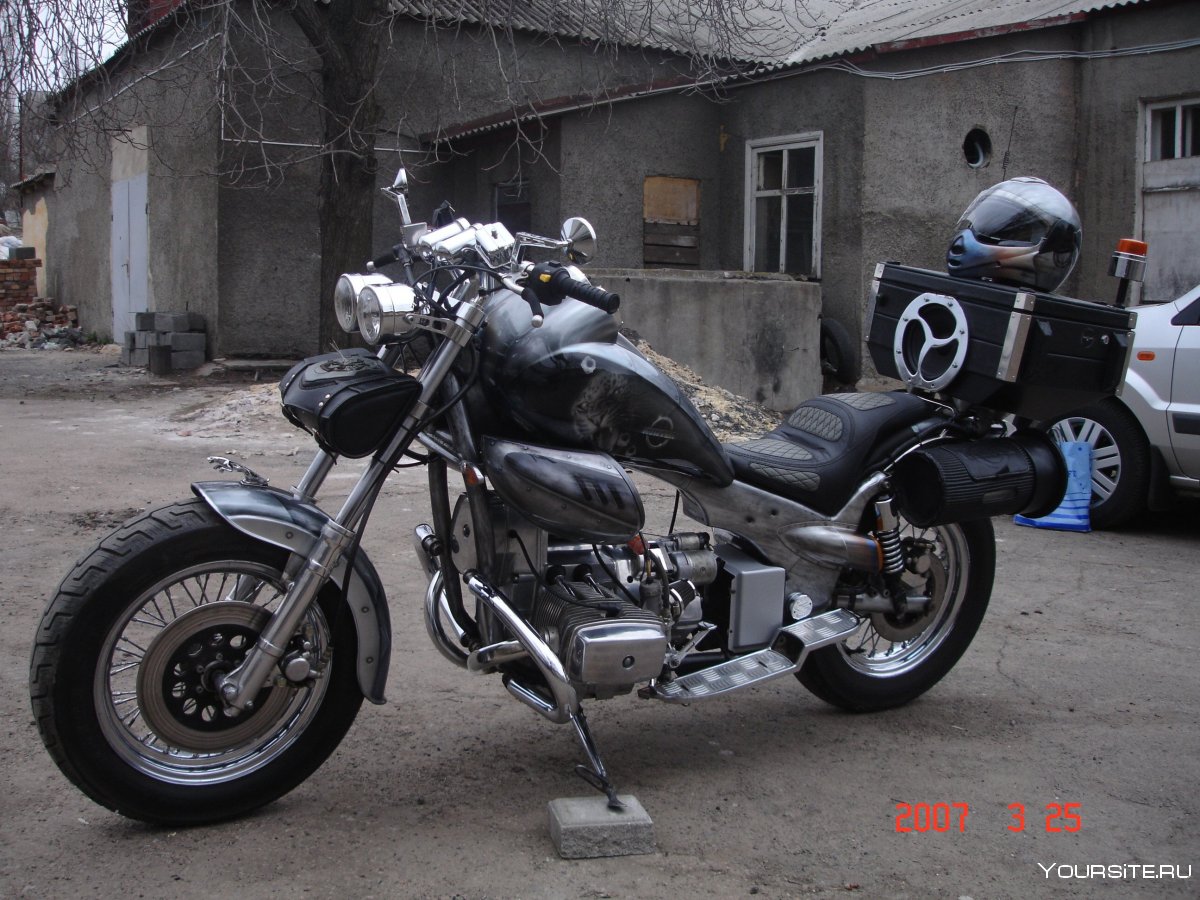 Турбированный мотоцикл Урал