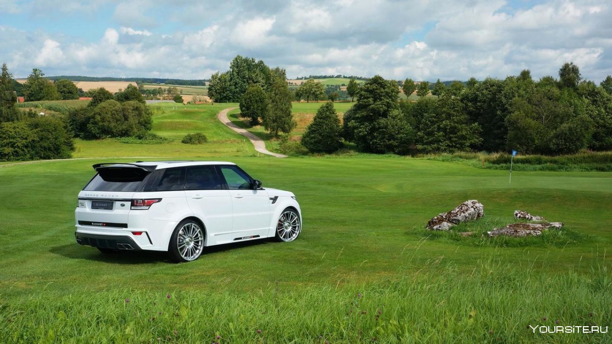Range Rover Sport Mansory белый