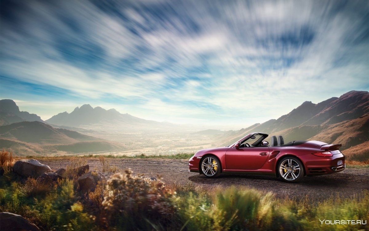 Porsche 911 горы