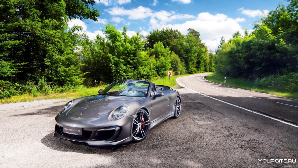 Porsche na doroge