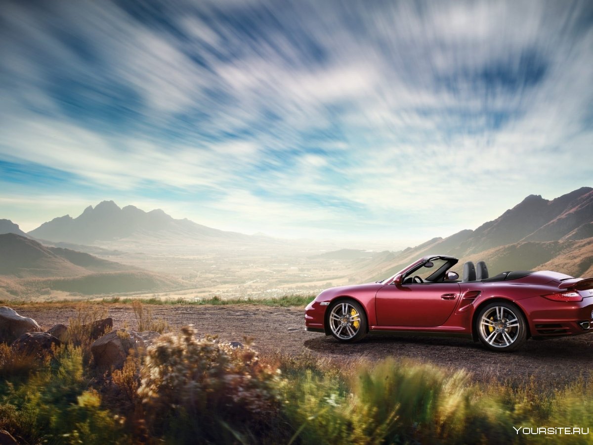 Porsche 911 горы