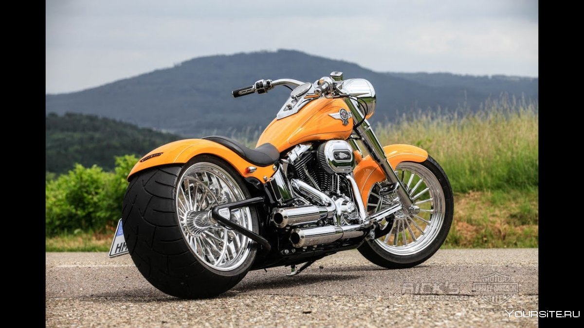 Harley Davidson Softail fat boy Custom