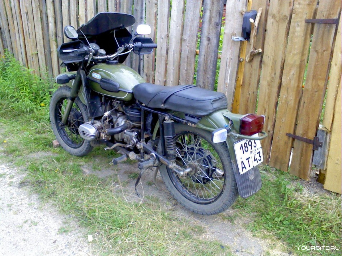 Мотоцикл Урал Сток одиночка