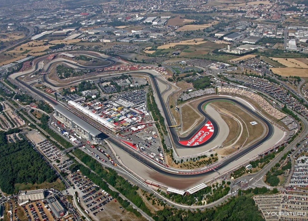 Трасса circuit de Barcelona-Catalunya