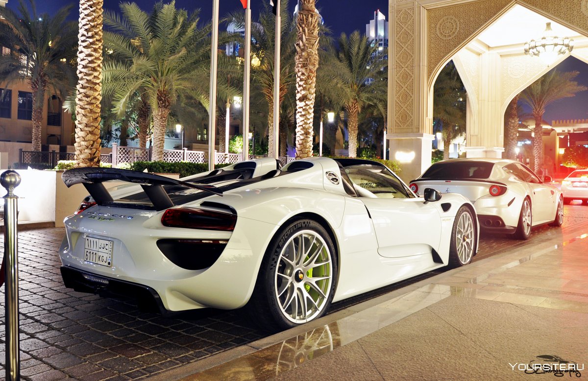 Порше 918 Spyder в Дубае
