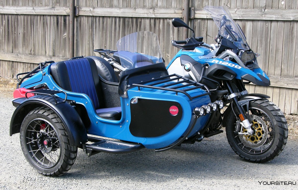 Мотоцикл БМВ r1200 с коляской