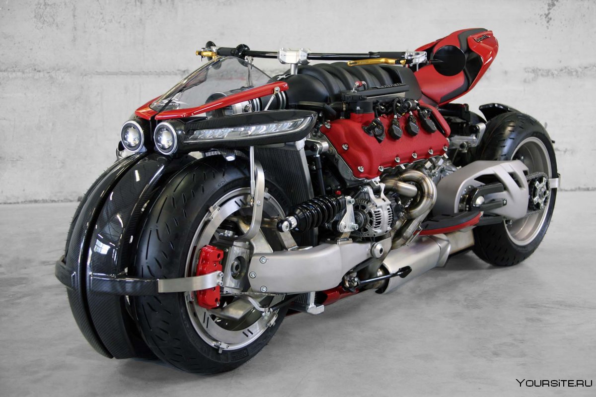 Мотоцикл с двигателем Додж Вайпер