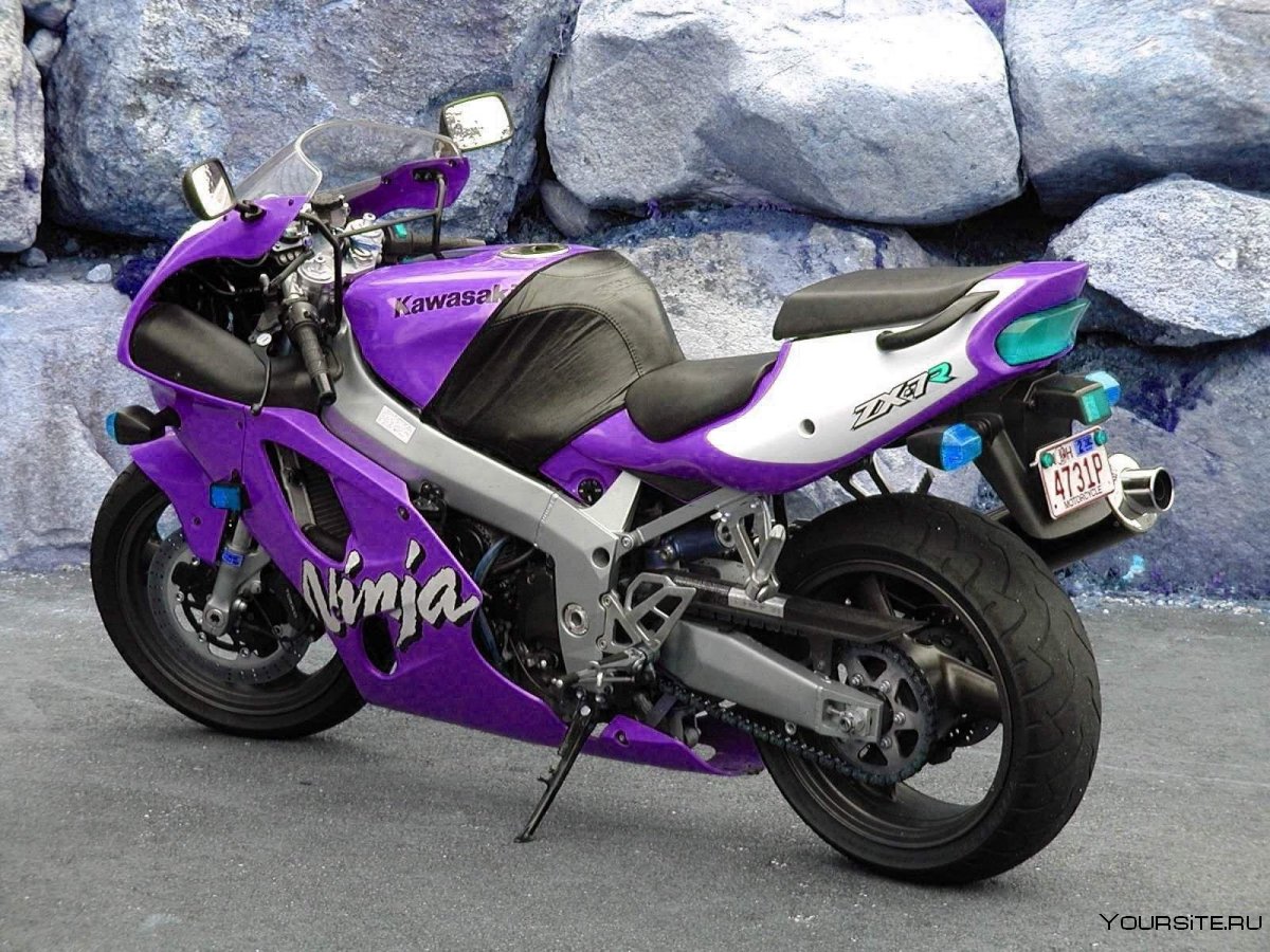 Kawasaki фиолетовый