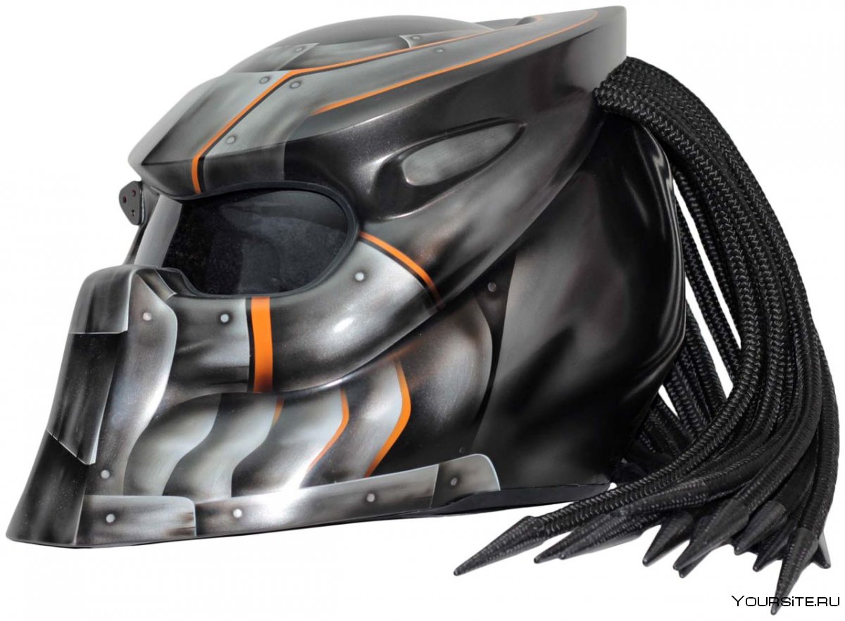 Мотоциклетный шлем хищник