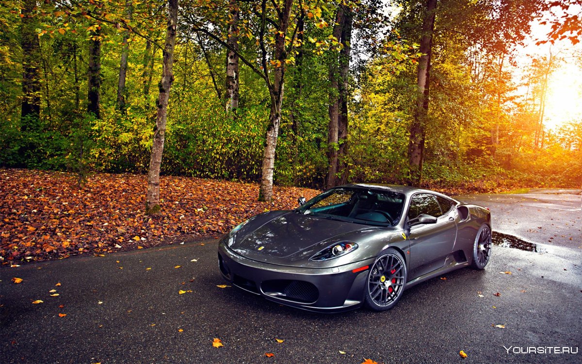 Ferrari 458 осень