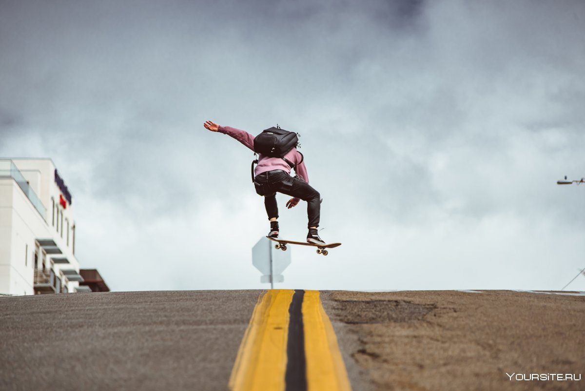 Красивые трюки на скейте