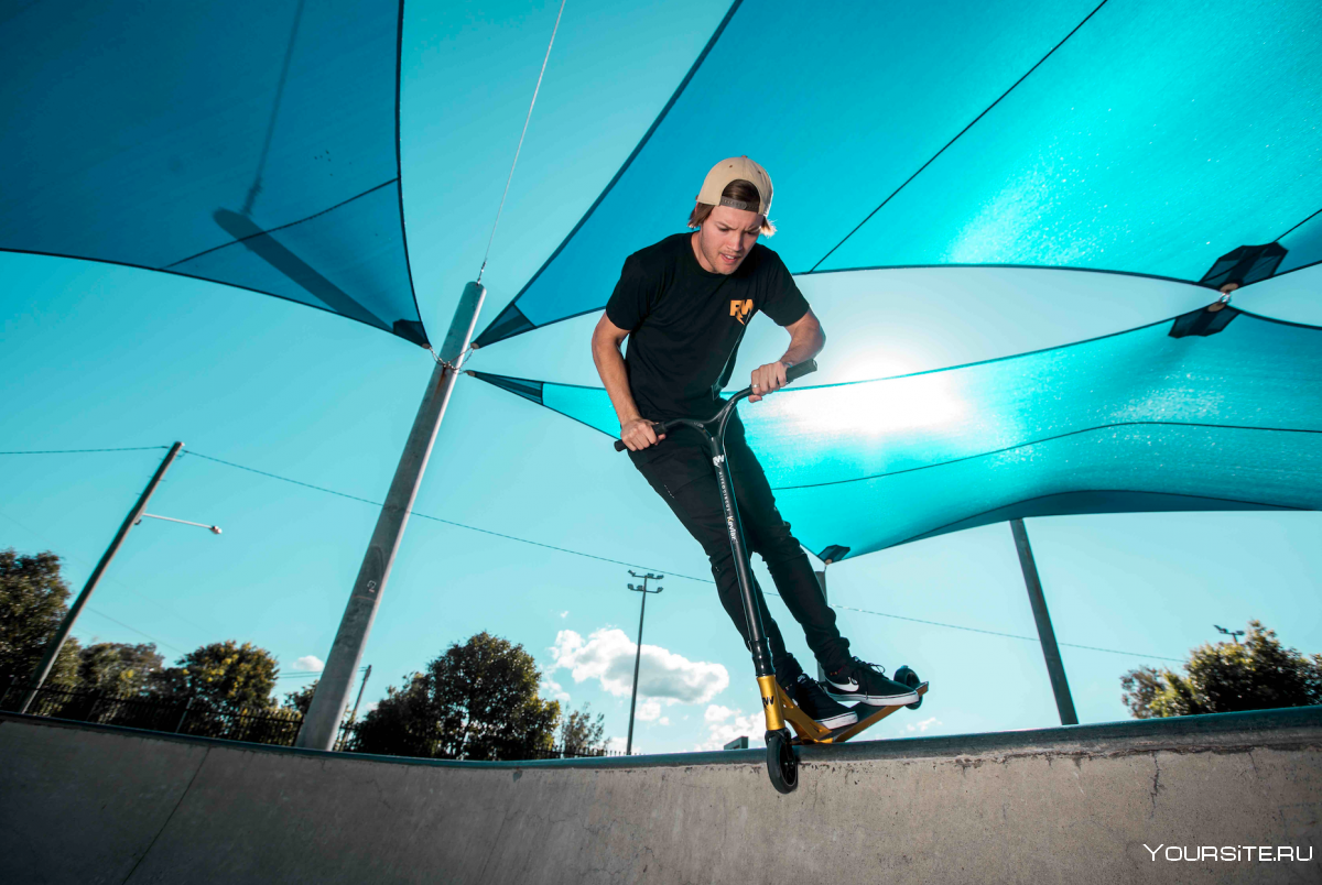 Райан Вильямс фристайл Scooter Rider
