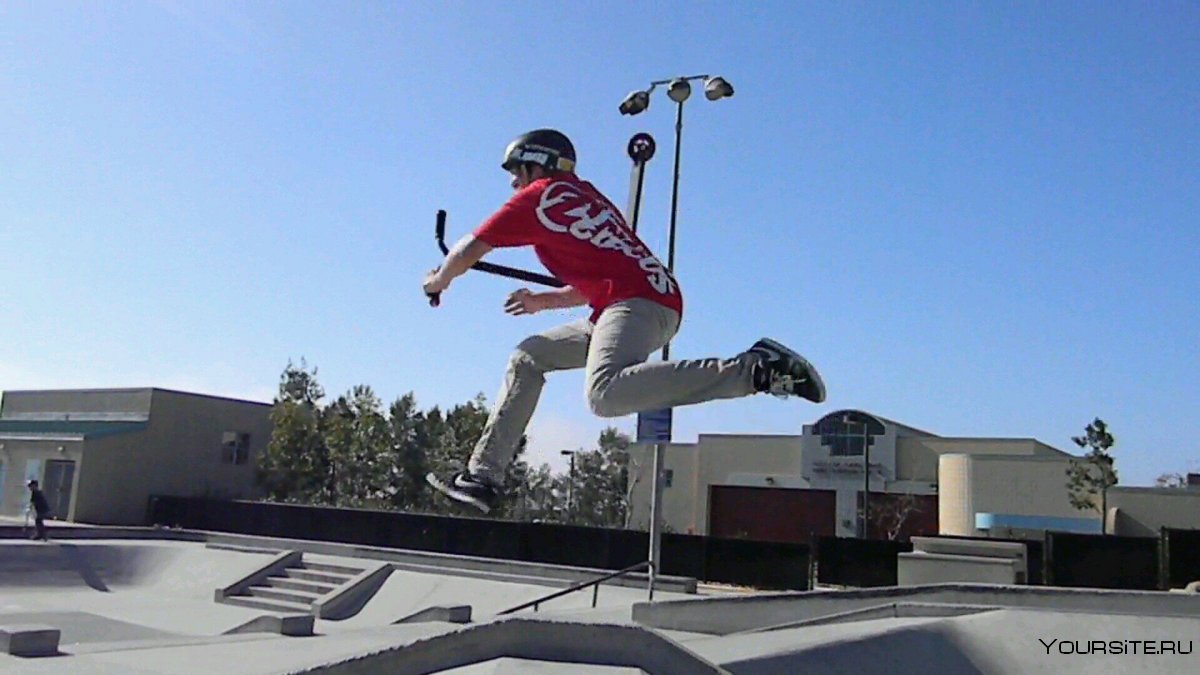 Самокат для паркура