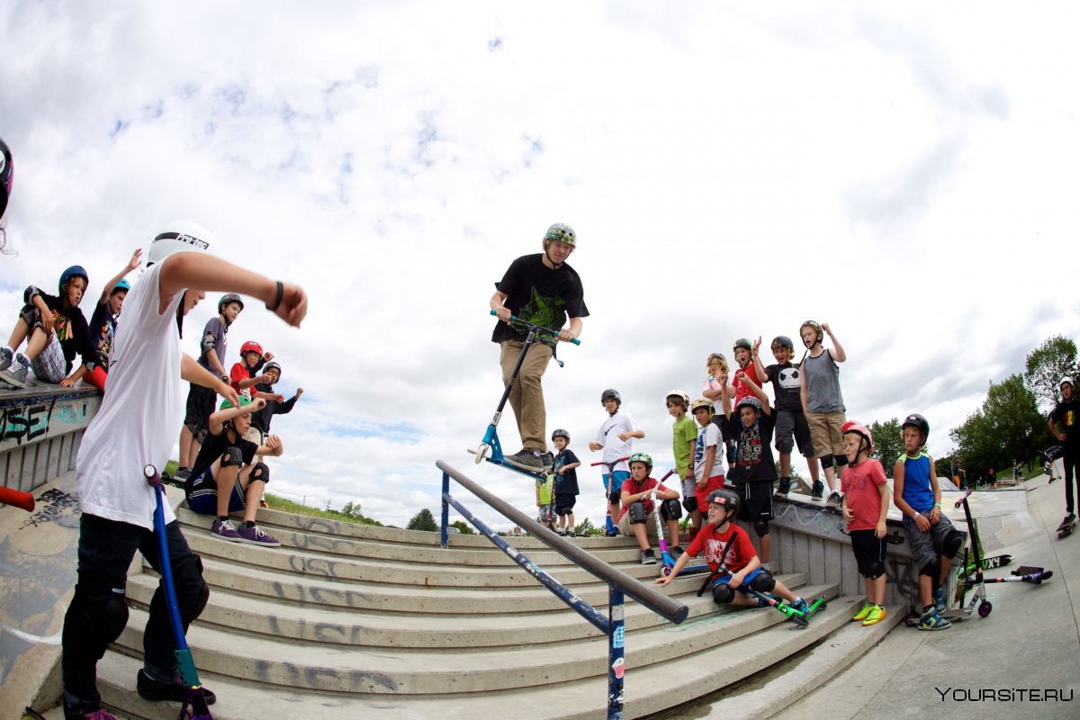 Стрит самокаты для трюков