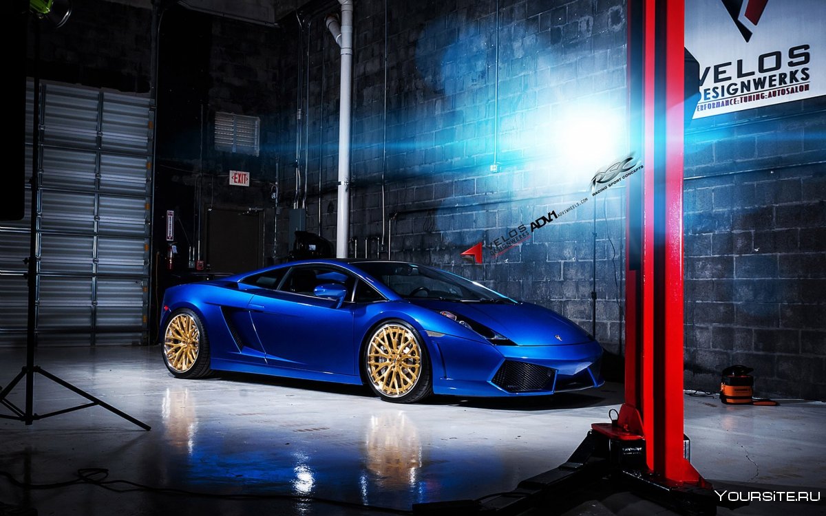 Lamborghini Gallardo темно синий