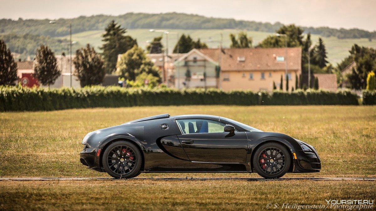Bugatti Veyron Grand Sport Black Noir