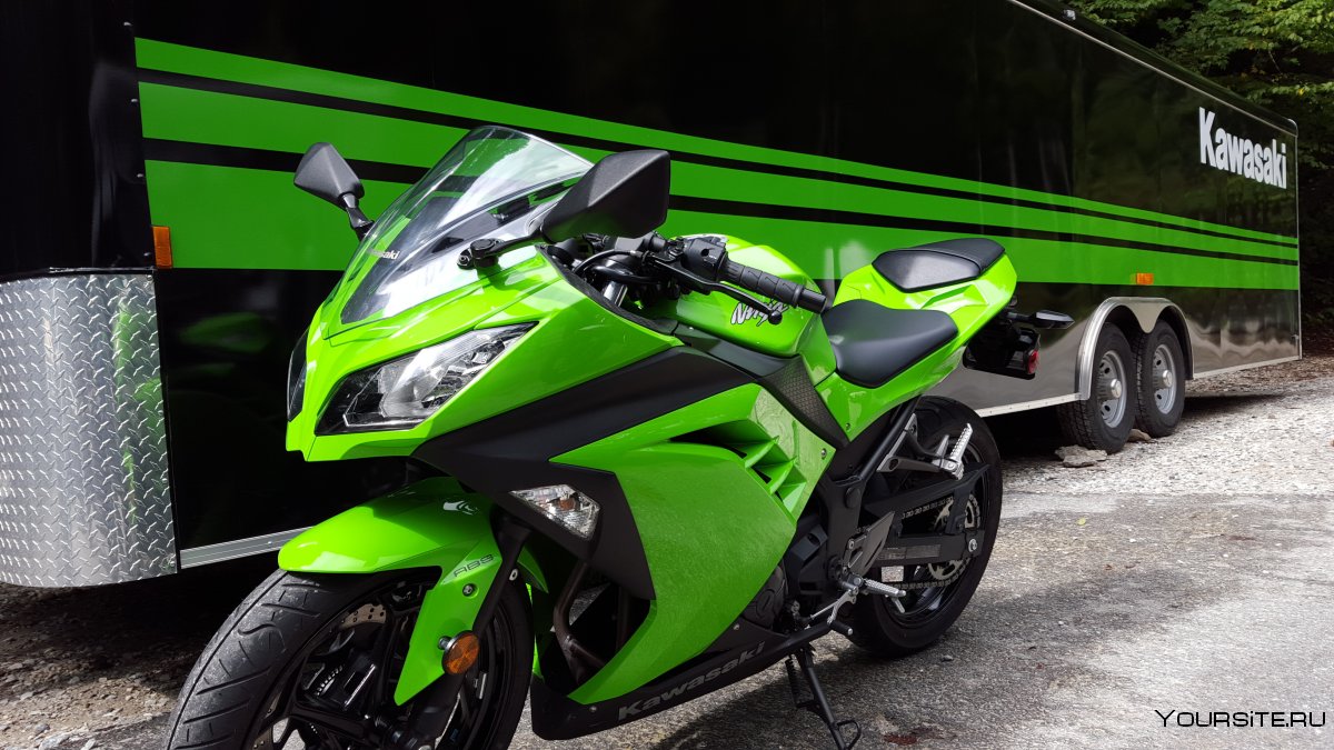 Kawasaki Ninja розовый