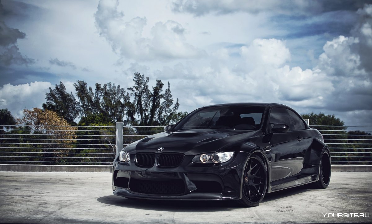 BMW e93 черная