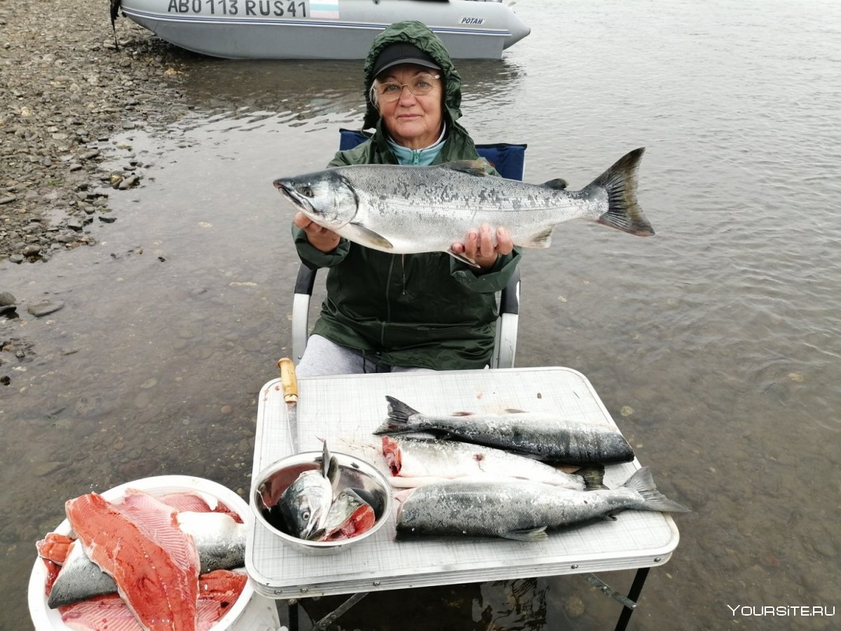 Рыбалка на реках Камчатки