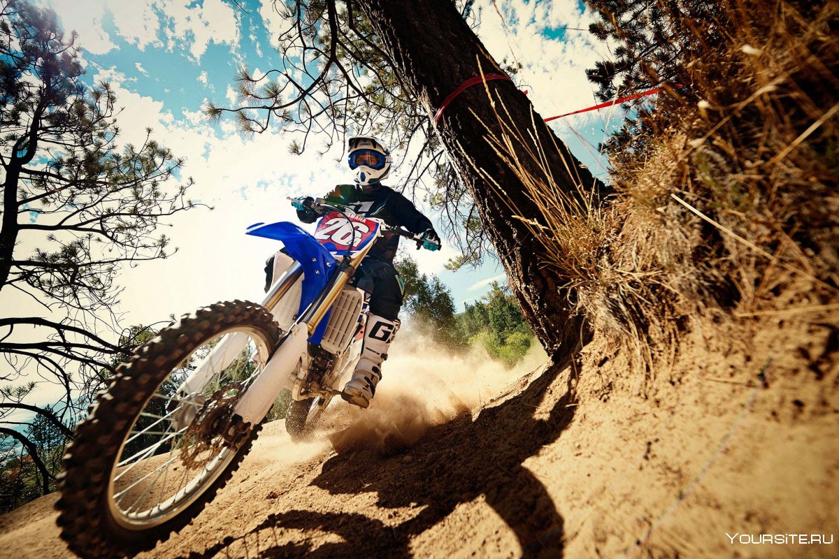 Мотокросс обои Yamaha