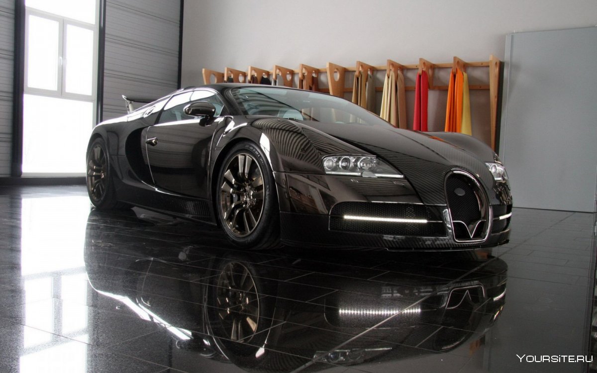 Bugatti Veyron 16.4 Black Tuning
