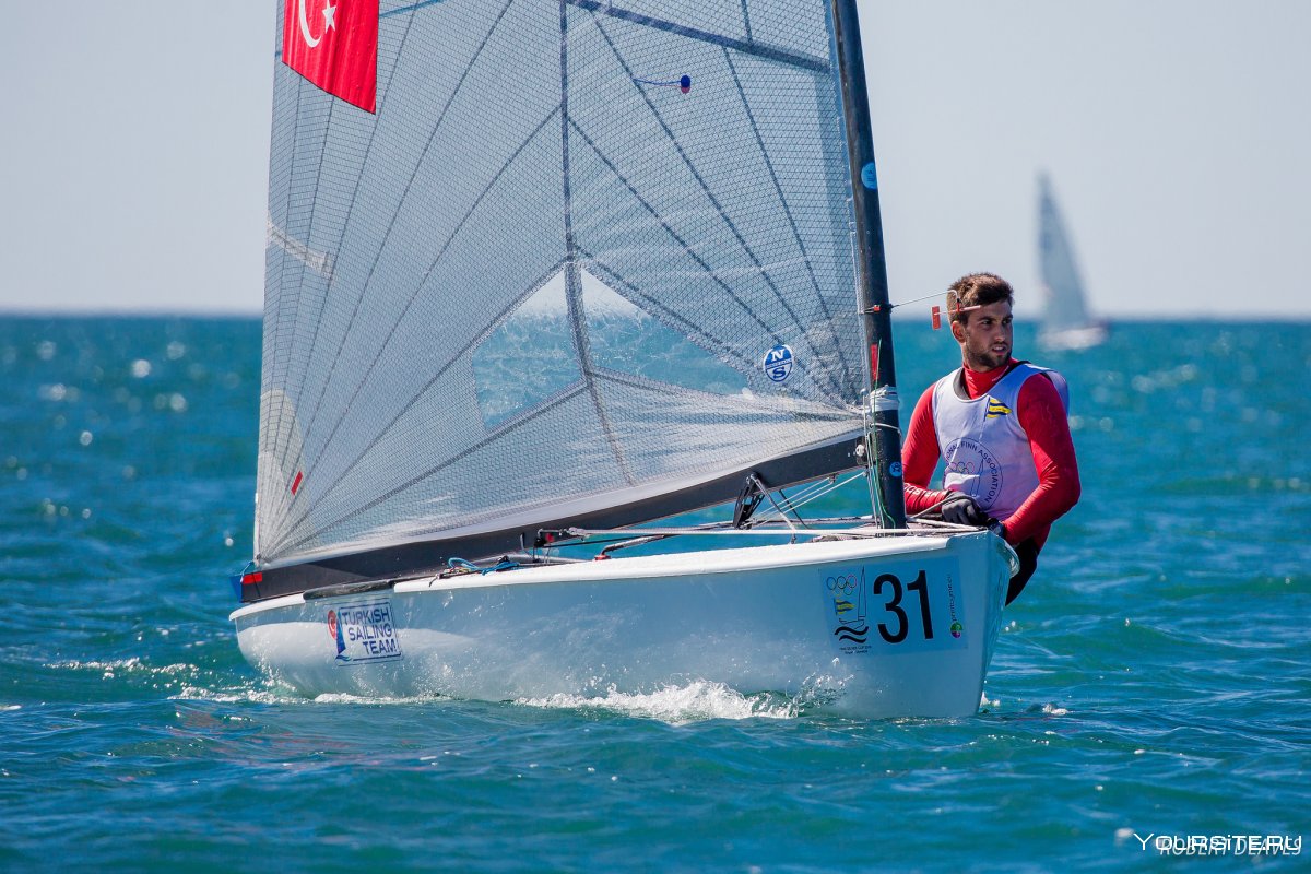 Finn Sailing