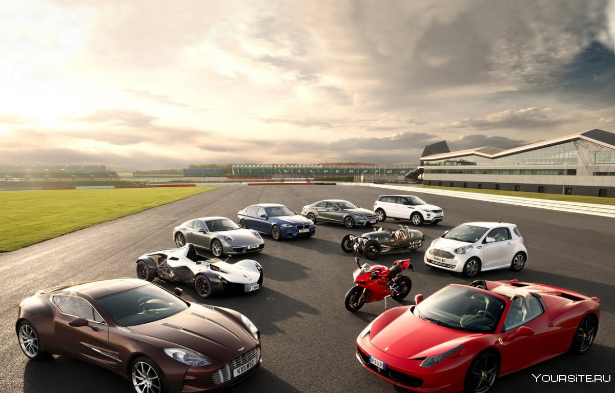 Aston Martin Ferrari Porsche