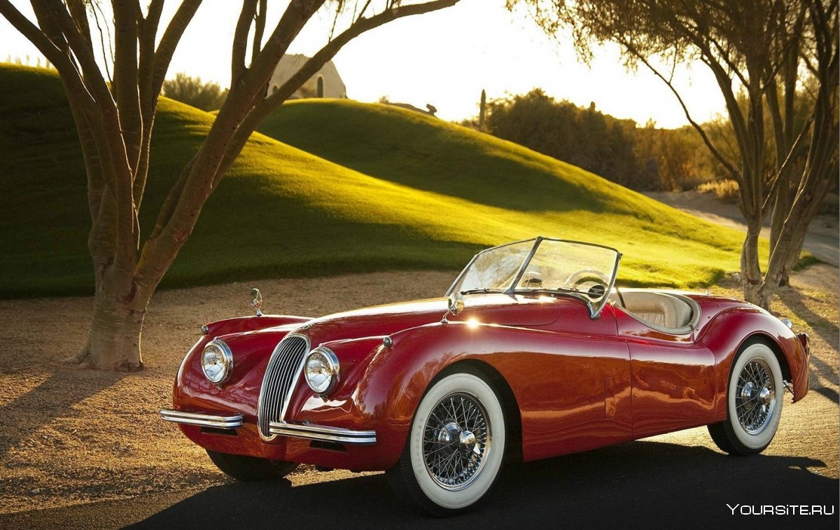 Jaguar XK 1954 Red