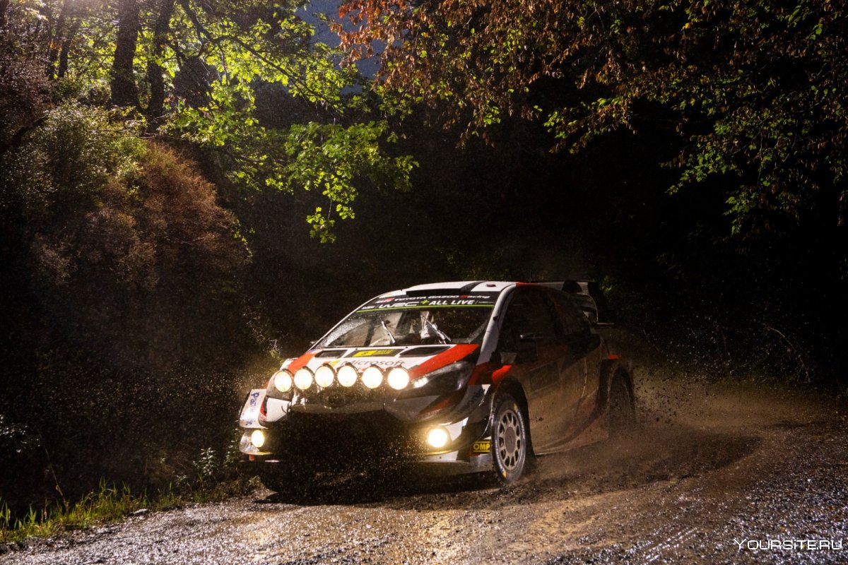 Ночное ралли WRC