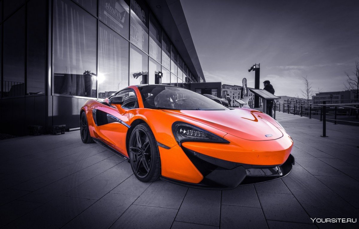MCLAREN 570s оранжевый