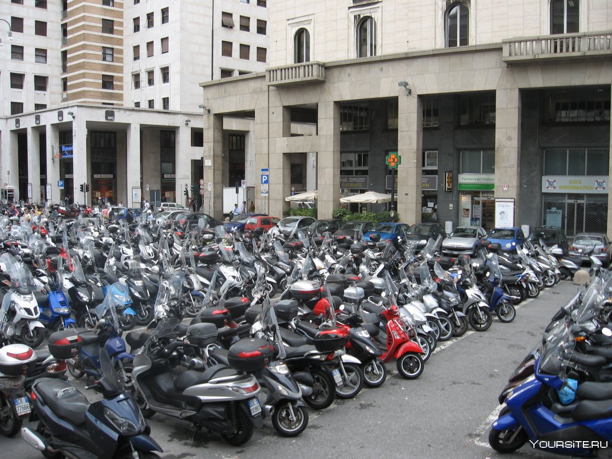 Парковка для мотоциклов