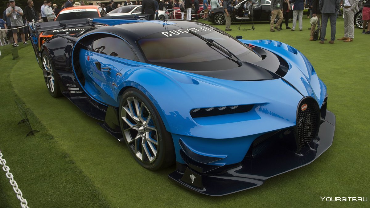 Bugatti Vision расход