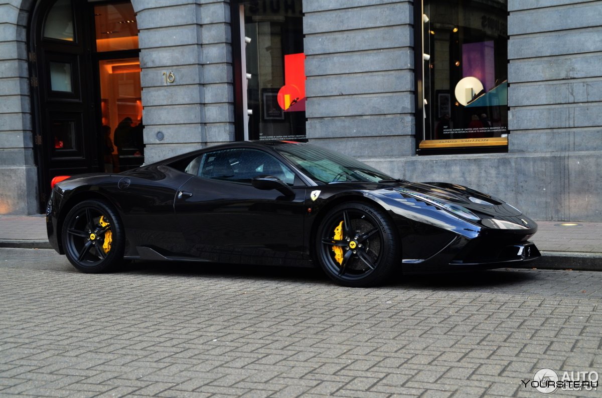 Ferrari Специале 458 Black
