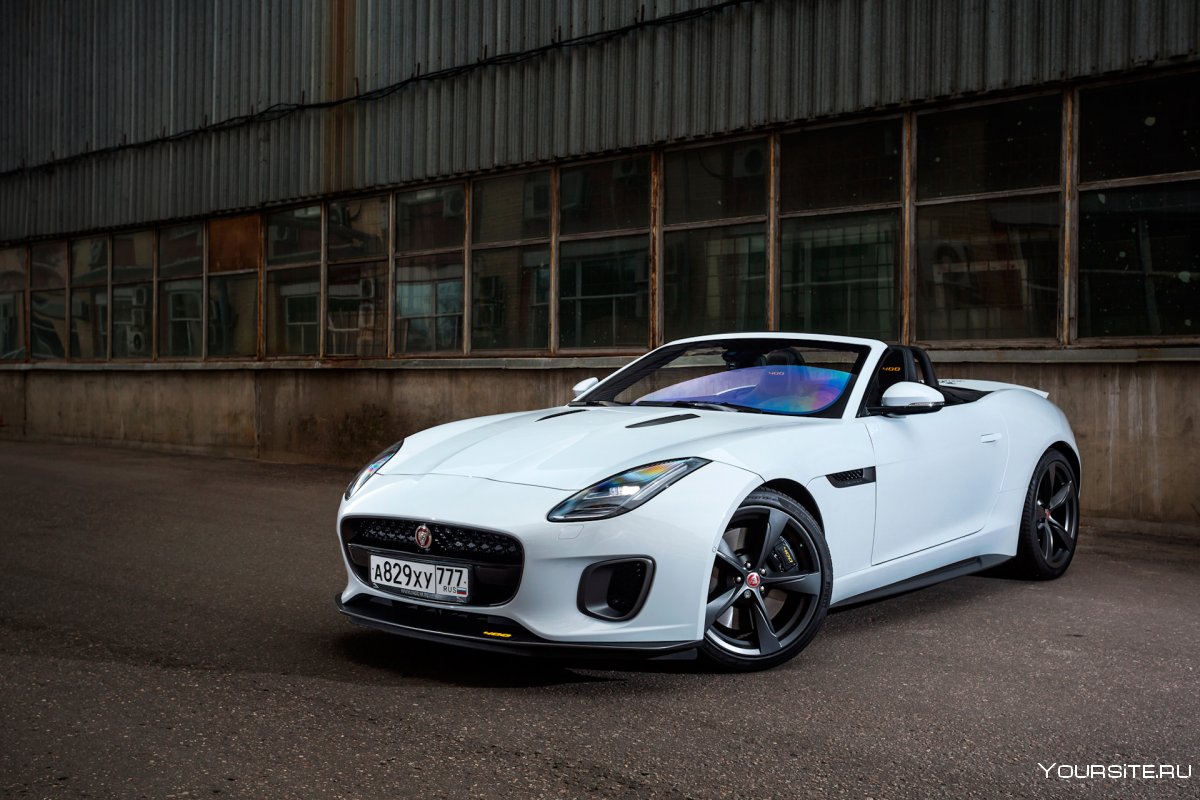 Jaguar f Type 2015 White
