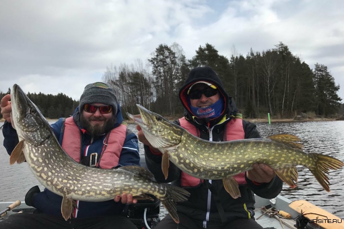 Рыбалка финских Озерах Финляндия