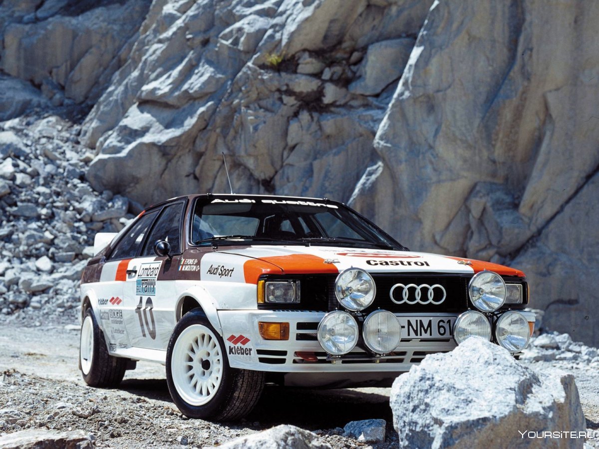 Audi 80 quattro Rally