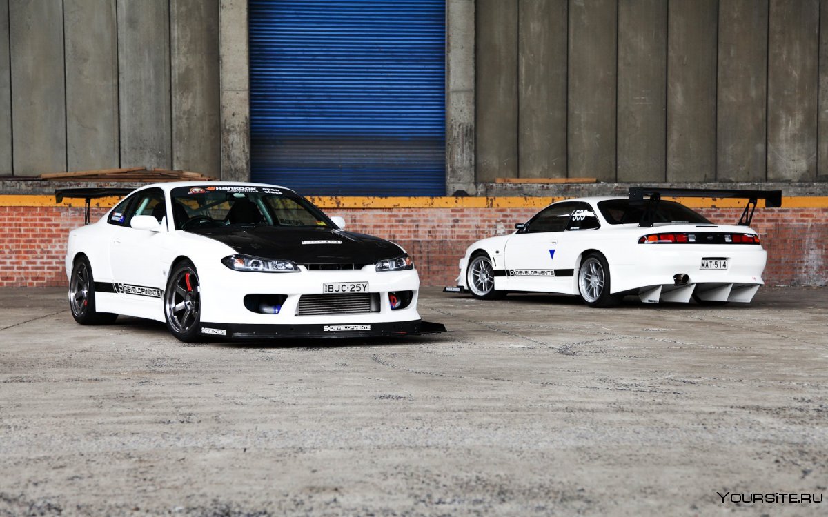 Nissan Silvia s13 и s15