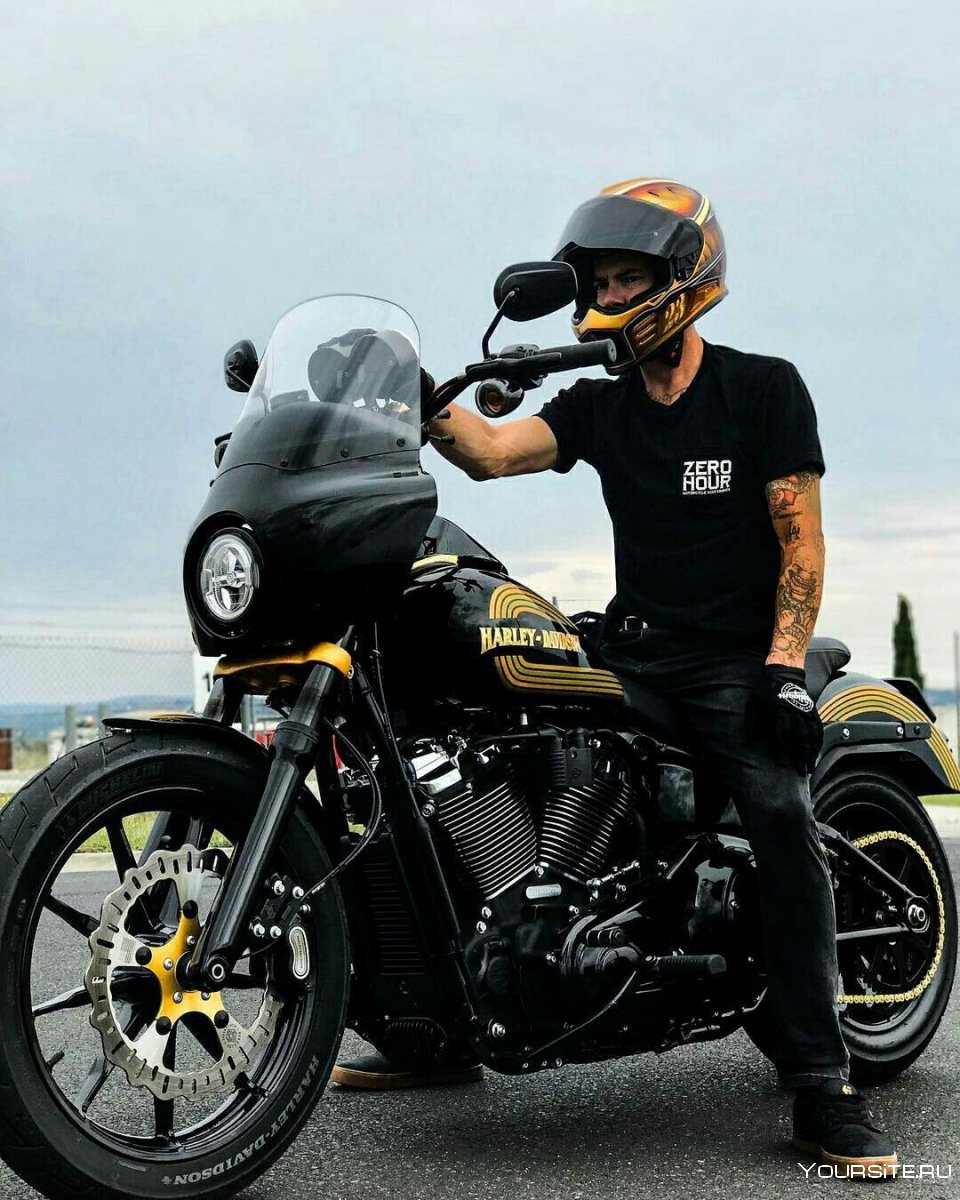 Задубровский Максим мотоцикл Harley