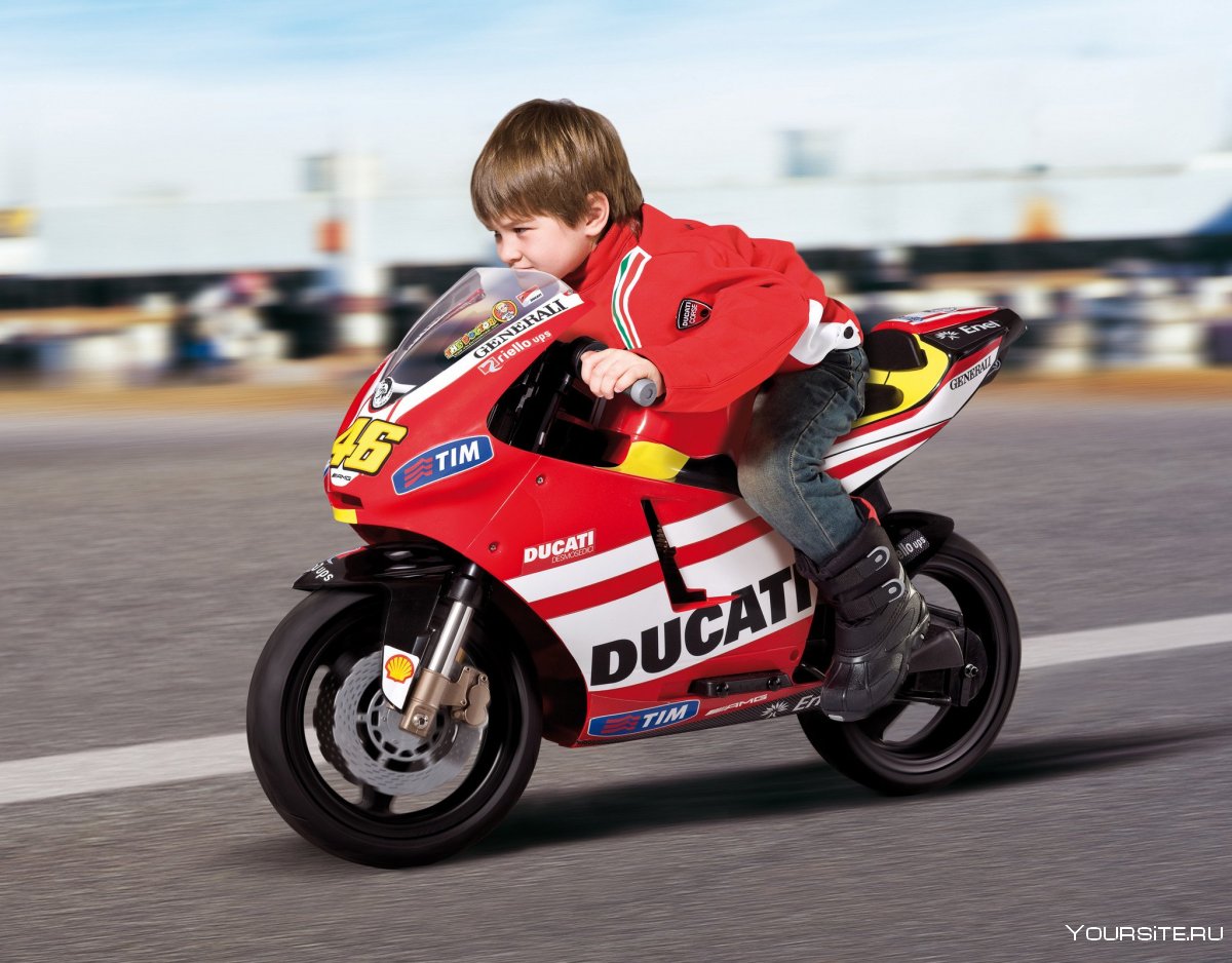 Детские спортивные мотоциклы