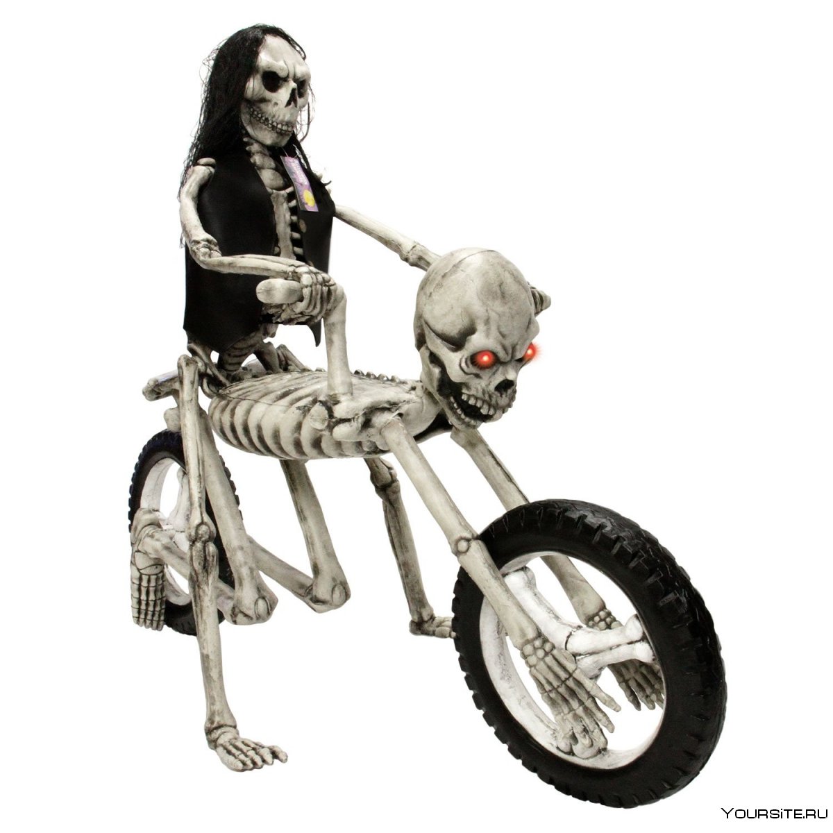 Подножка на мотоцикл скелет