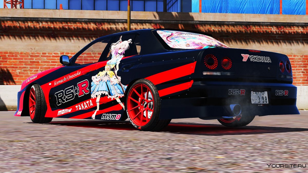 Nissan Skyline r34 Itasha